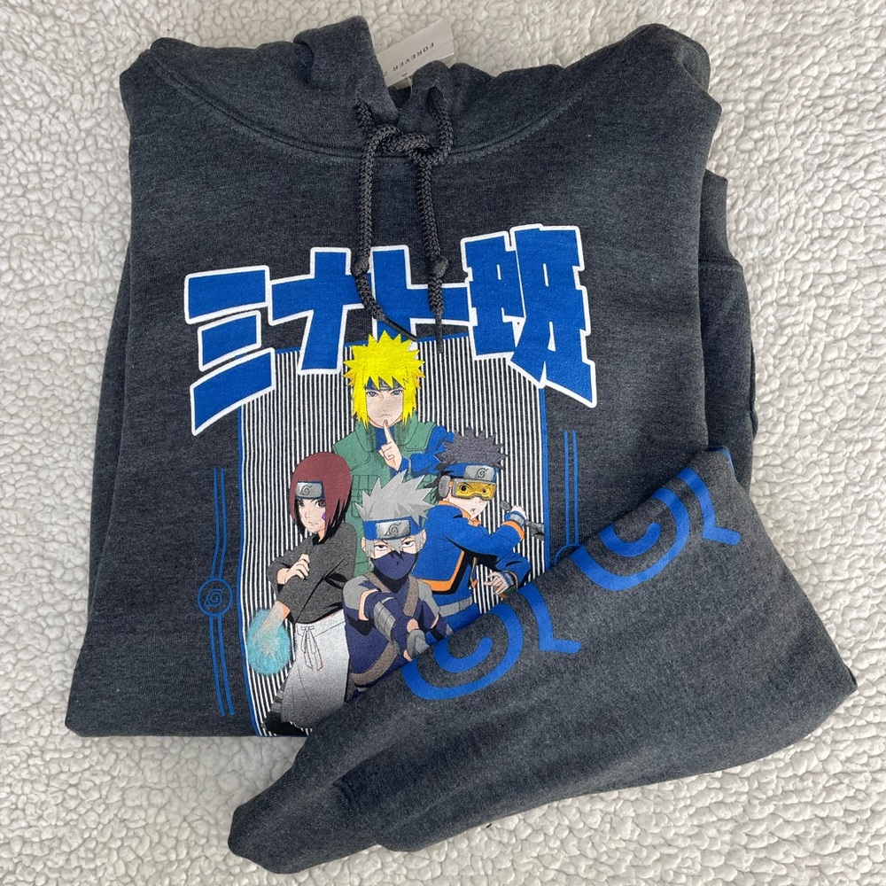 Naruto Graphic Hoodie NWT